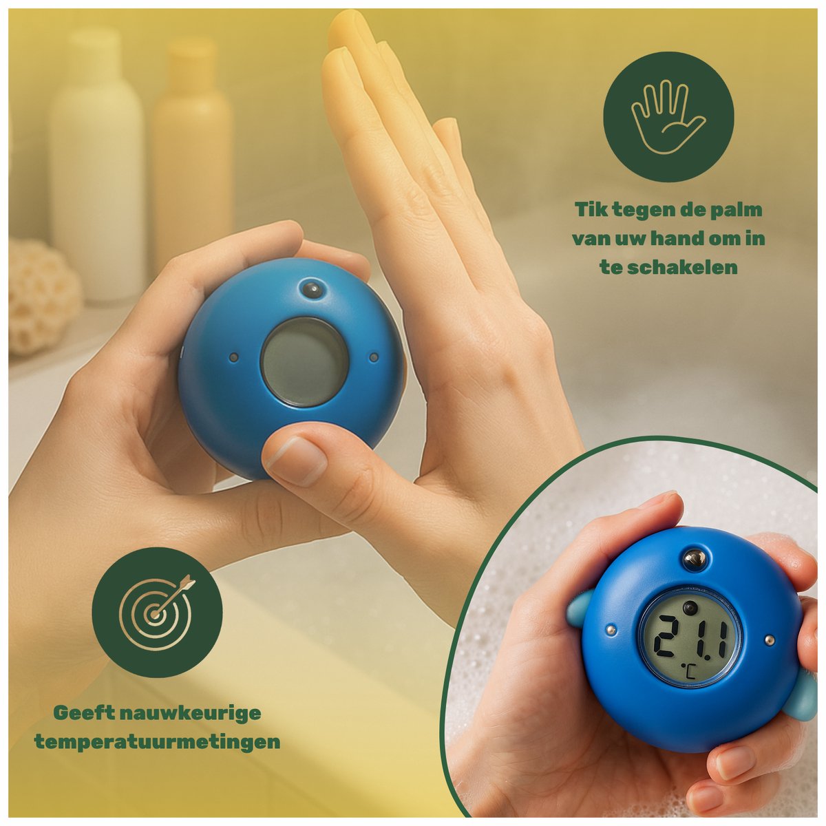 TensCare - Bundel Neuszuiger + 5 stuks boederij badthermometers (1 set) | Neuszuiger baby | Neus Reiniger Baby- Neuszuiger | Voor verstopte neus | badthermometer baby | badthermometer | bad thermometer baby | — cadeau in Cadeau-ideeën - foto 4