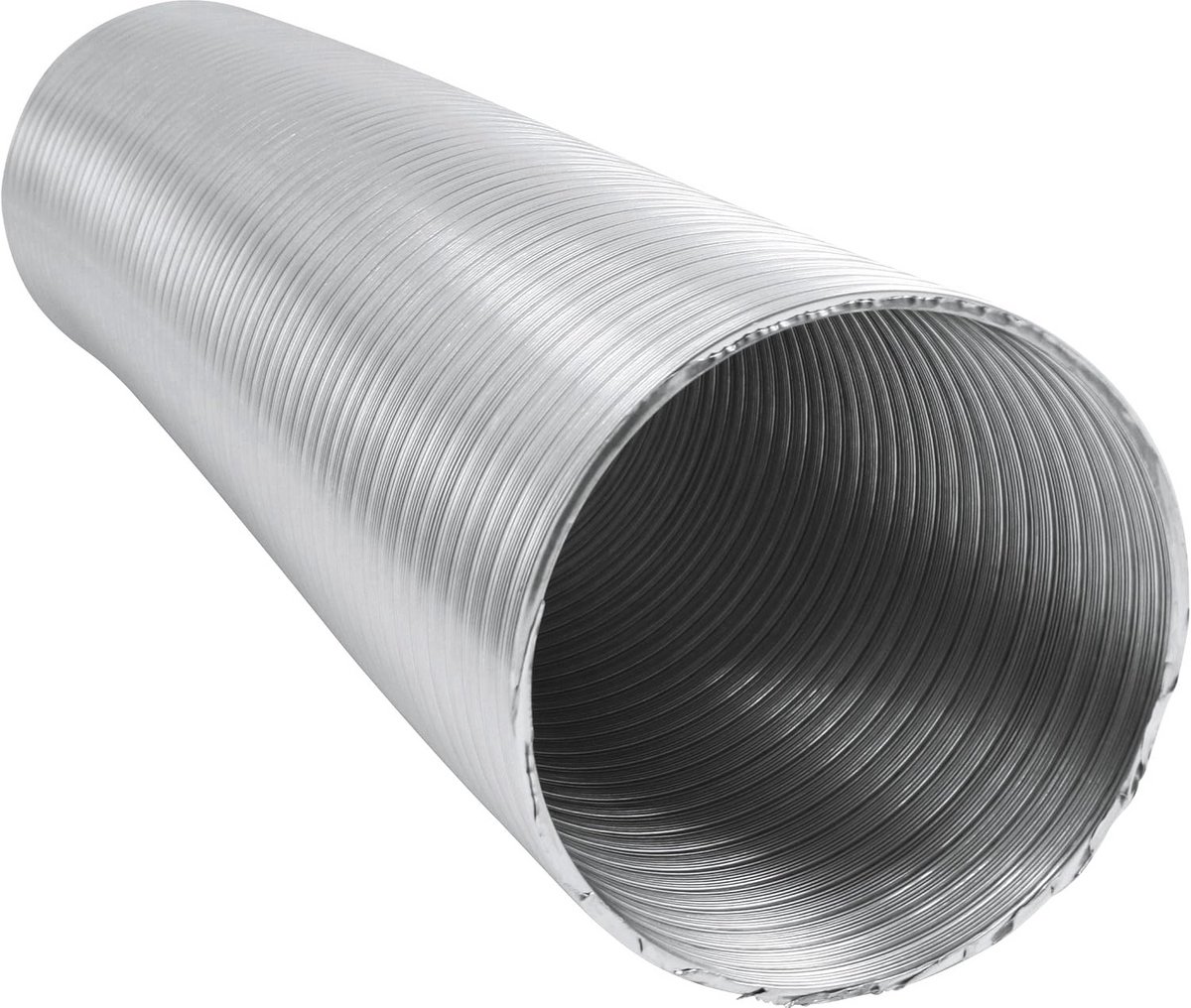 Flexibele Aluminium Ventilatiebuis Ø 250 mm, Lengte 5 Meter - Hittebestendig & Brandveilig
