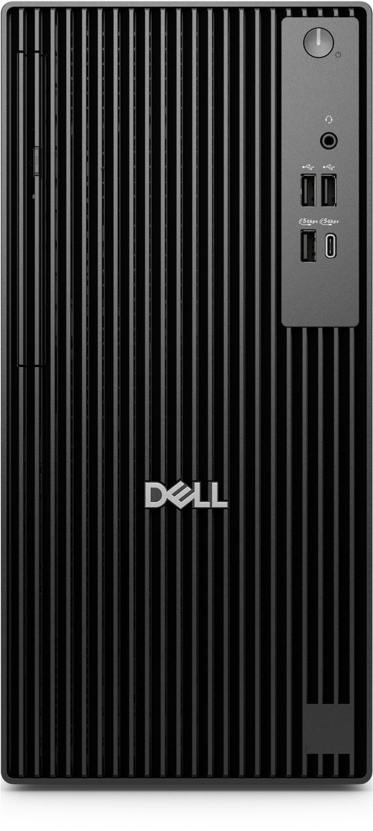DELL Pro QCT1255 AMD Ryzen™ 7 8700G 8 GB DDR5-SDRAM 512 GB SSD Windows 11 Pro Tower PC Zwart
