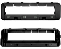 2x Vervangende onderdelen - hoofdborstelafdekking Geschikt voor Mova P50 Pro Ultra - P50 Ultra - P10 Pro Ultra - P10 Ultra - V50 Ultra Complete - E40 Ultra - S20 Ultra - E30 Ultra & Dreame X40 Ultra - L40 Ultra - X30 Ultra - S30 Pro Ultra - zwart
