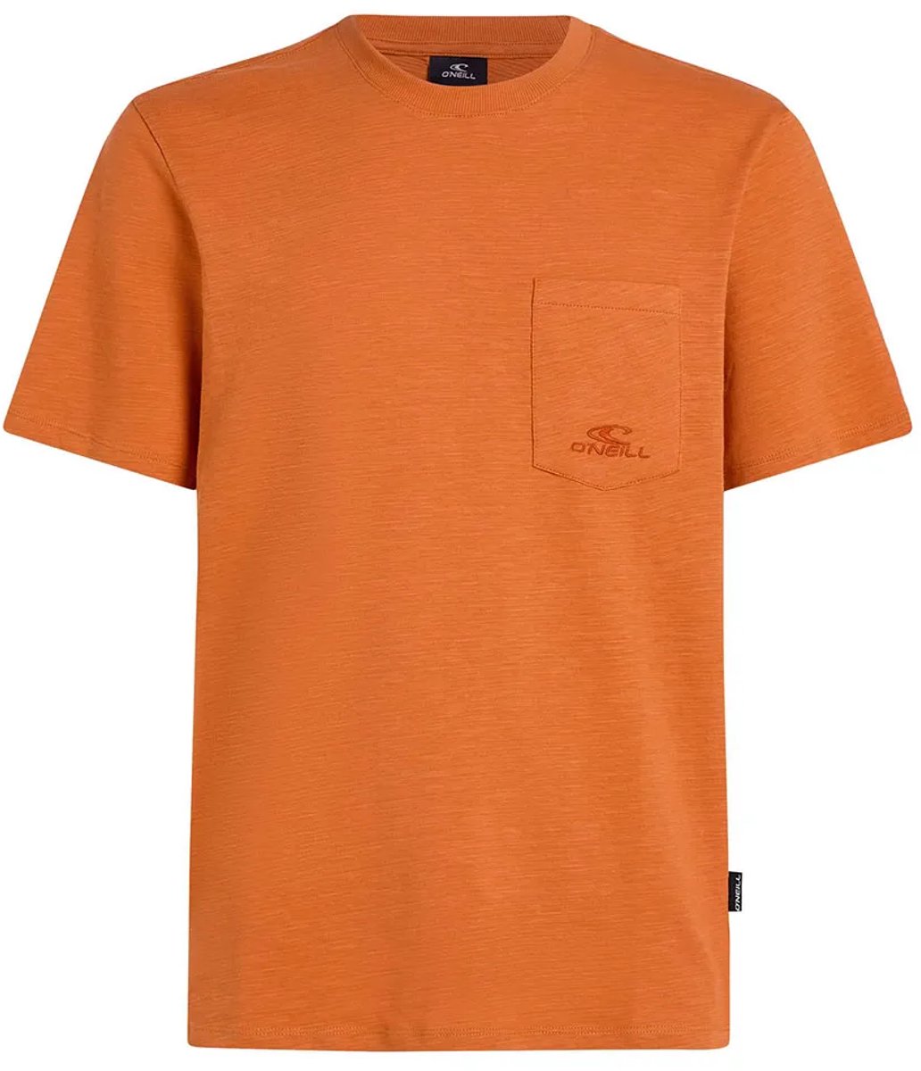 O´neill Chest Pocket T-shirt Met Korte Mouwen Oranje L Man