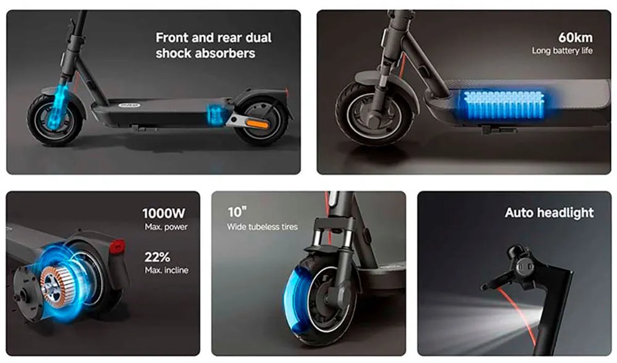 Bol.com Elektrische Step Xiaomi BHR9613ES aanbieding