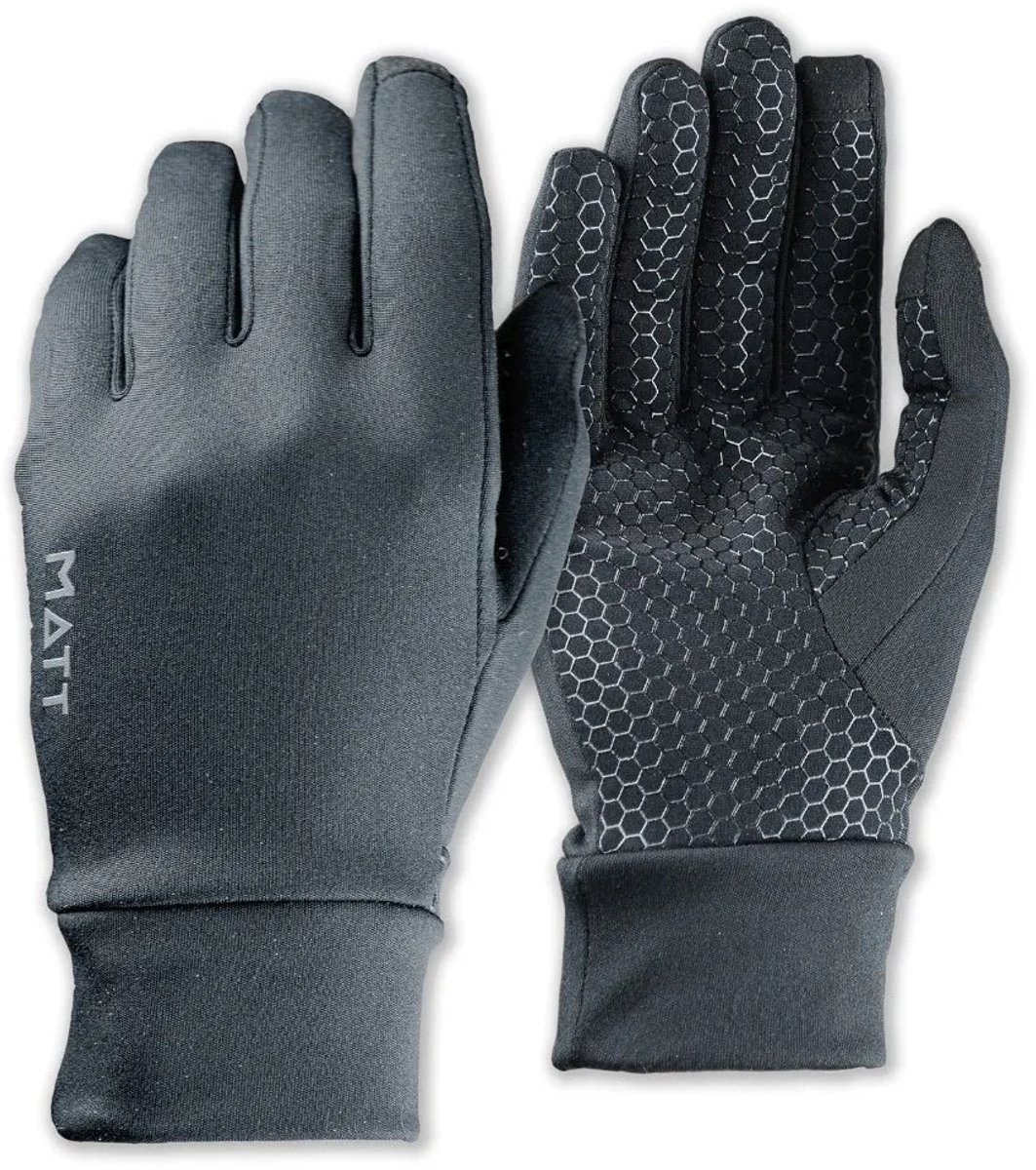 Matt Runner Handschoenen Zwart XS Man