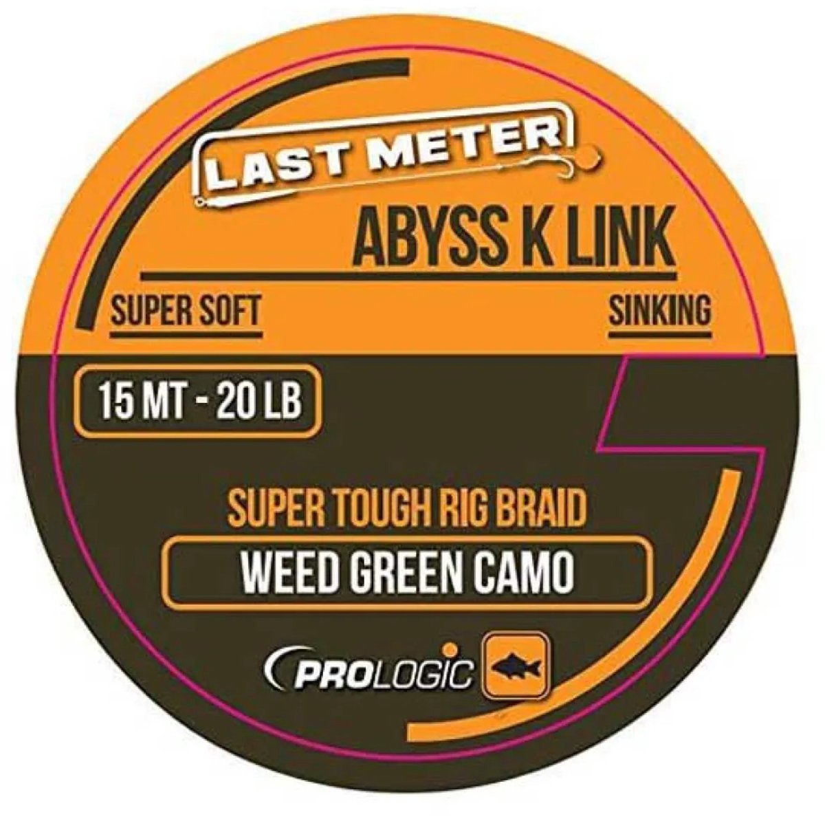 Prologic Abyss K Link 15 M Karperlijn Goud 20 Lbs