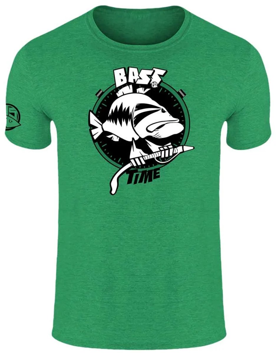 Hotspot Design Bass T-shirt Met Korte Mouwen Groen XL Man