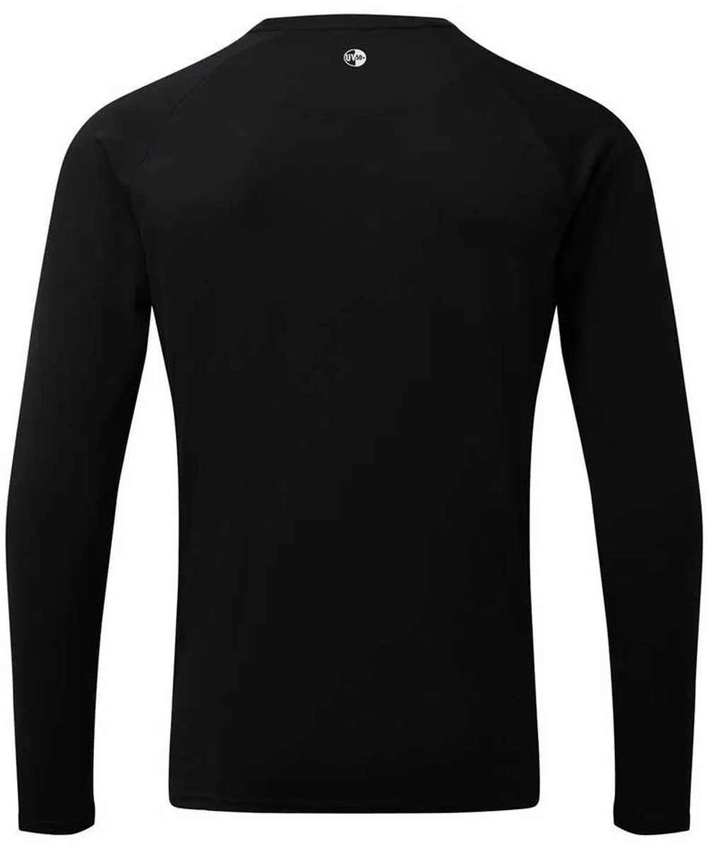 Gill Tec Uv-werende Langarm T-shirt Zwart M Man