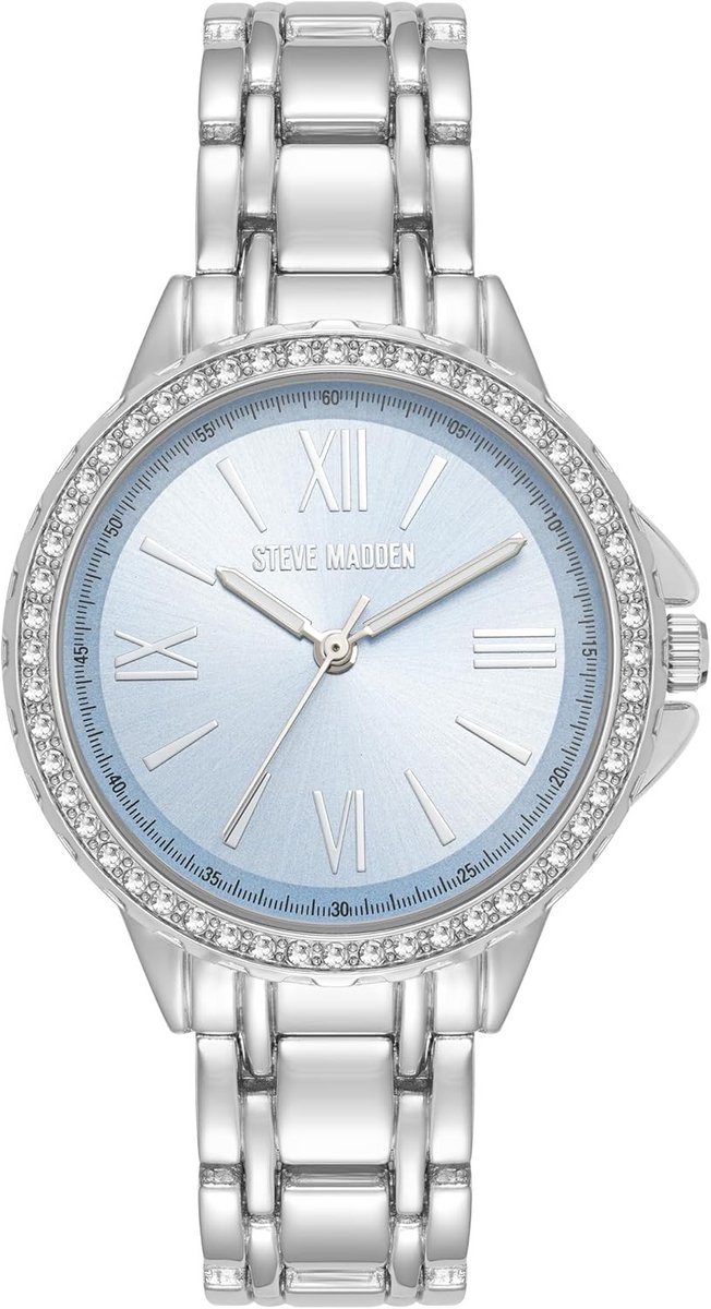 Dames Armbandhorloge met Kristallen Accenten