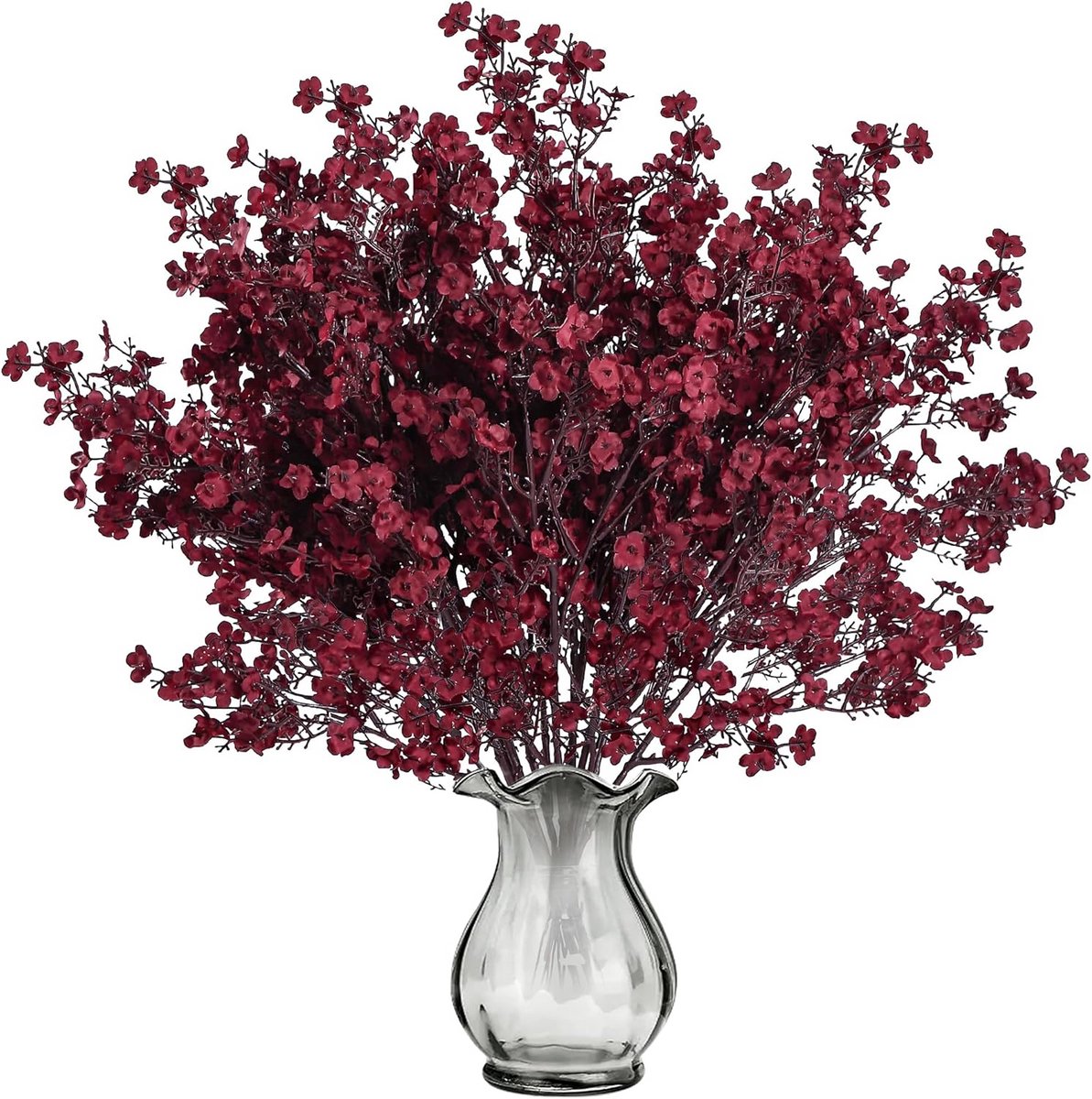 15 Stuks Kunstbloemen Gypsophila voor DIY Bloemstukken - Echte Touch Nep Zijden Bloemen voor Decoratie