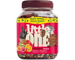 Gezonde Snack voor Dwerghamsters en Knaagdieren met hoge Vitamine C | 160g | Mix van Bessen, Fruit en Groenten