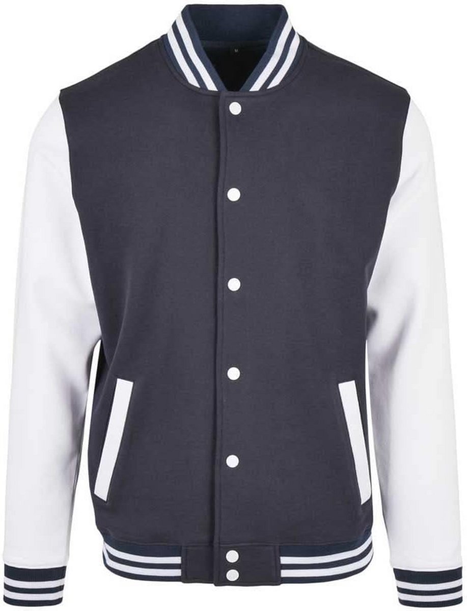 Build Your Brand Bb004-basic College Jacket heren Jas