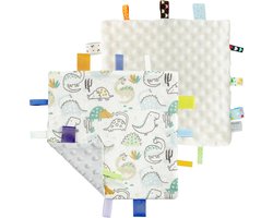 Veiligheidsdekens voor baby's - Zachte Loveys en Sensorische Dekens als Cadeau voor Verjaardag en Baby Shower