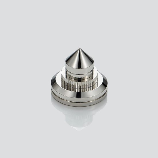 Hoogte Verstelbare Speaker Spikes Set van 8 - Subwoofer Voeten met Zelfklevende Pads voor Optimaal Geluid van Merkloos — afbeelding 4