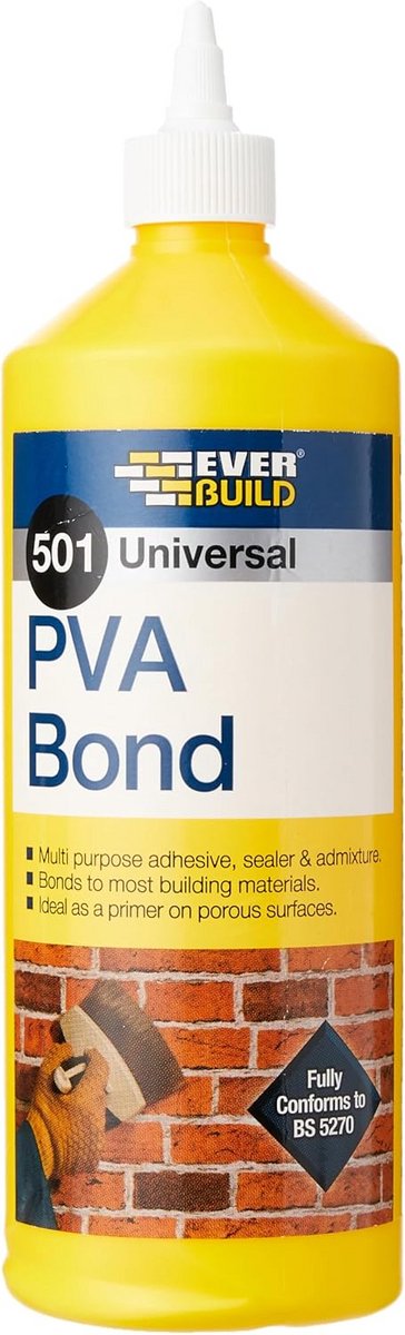 Universele PVA Lijm voor Hout, Papier en Textiel - 1 Liter