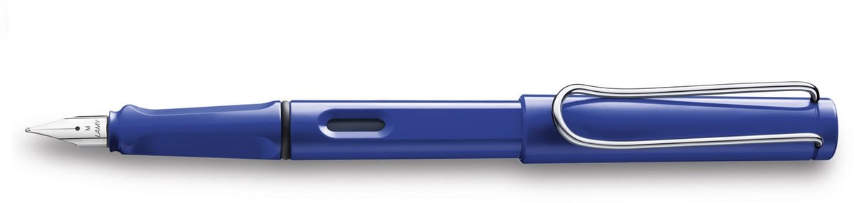 LAMY safari vulpen blauw LH - voor linkshandigen