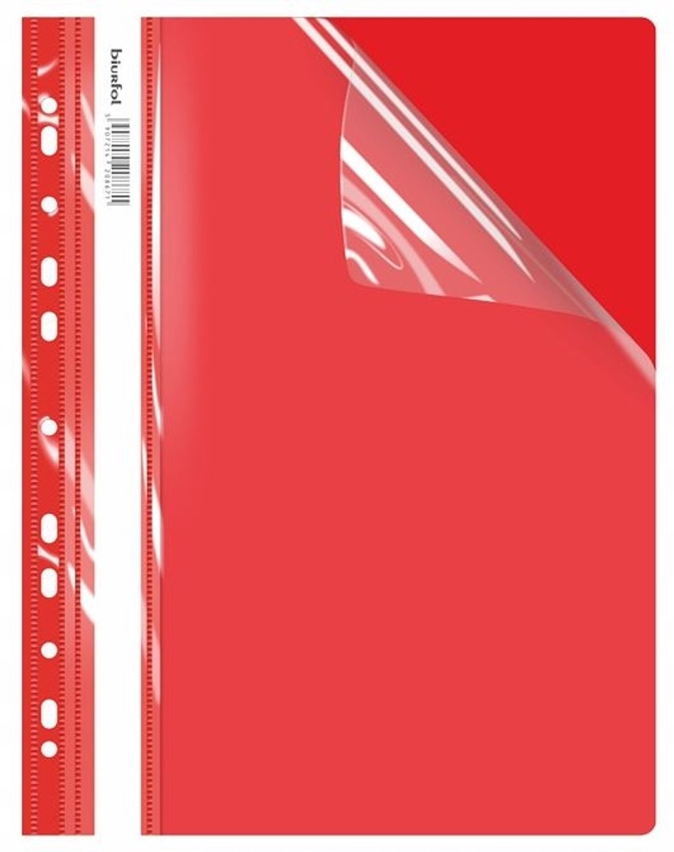 Biurfol ECOnomy Hardcover A4-kaart, Rood, 1 Stuk