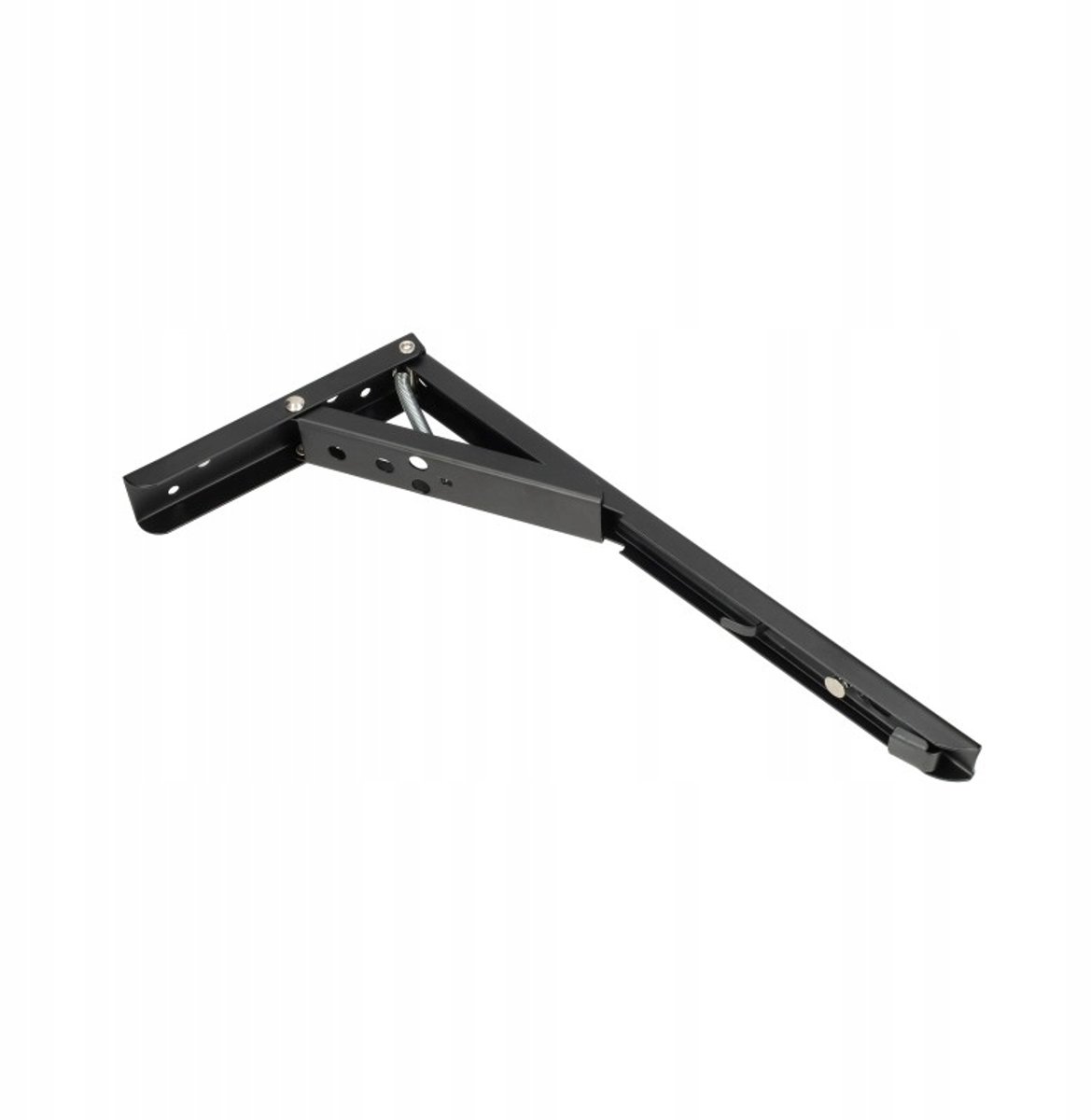 Zwarte Kwaliteit: Opvouwbare Plankdrager 300x1.4mm Mat Zwart