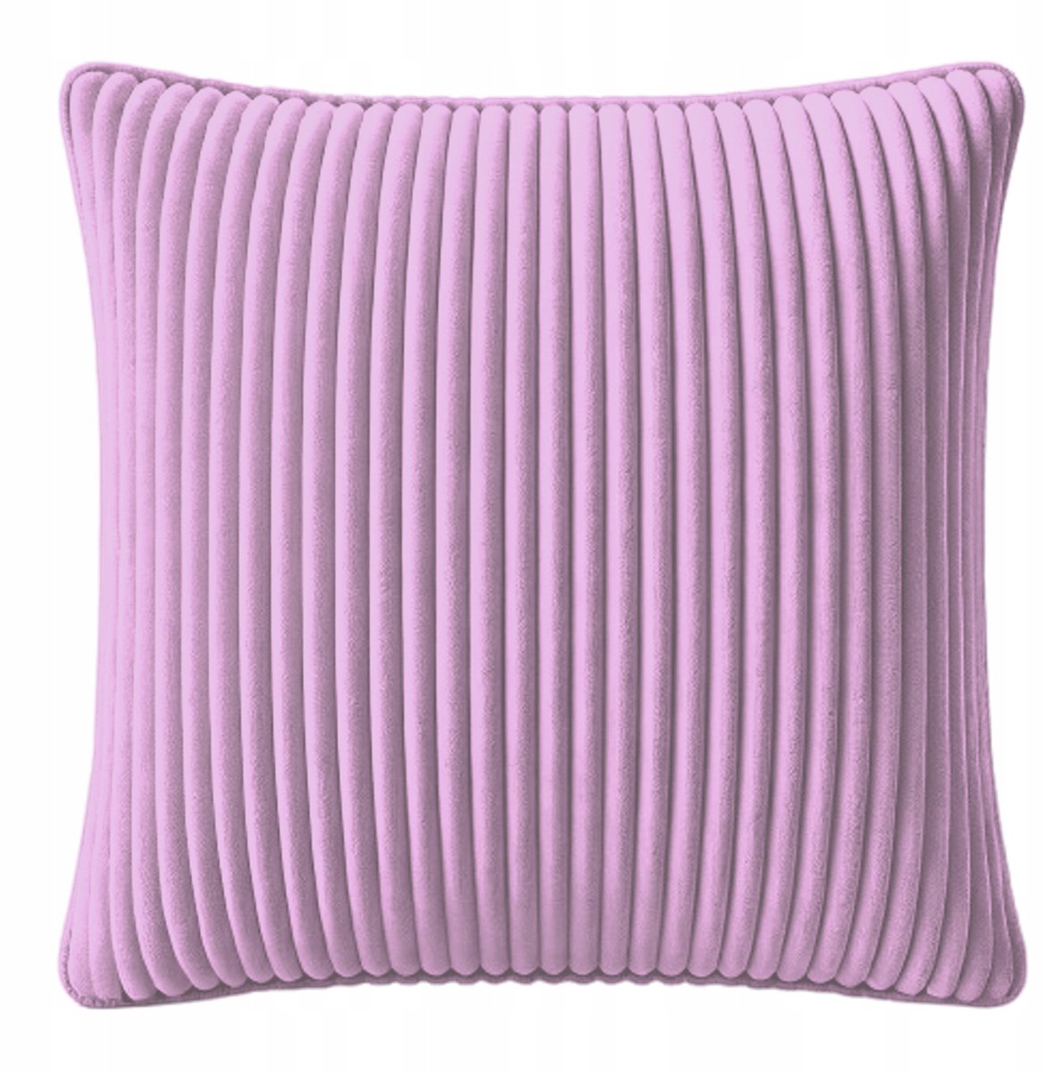 Luxe Lavendel Velours Corduroy Sierkussenhoes 60x50 cm - Zachte Stijl