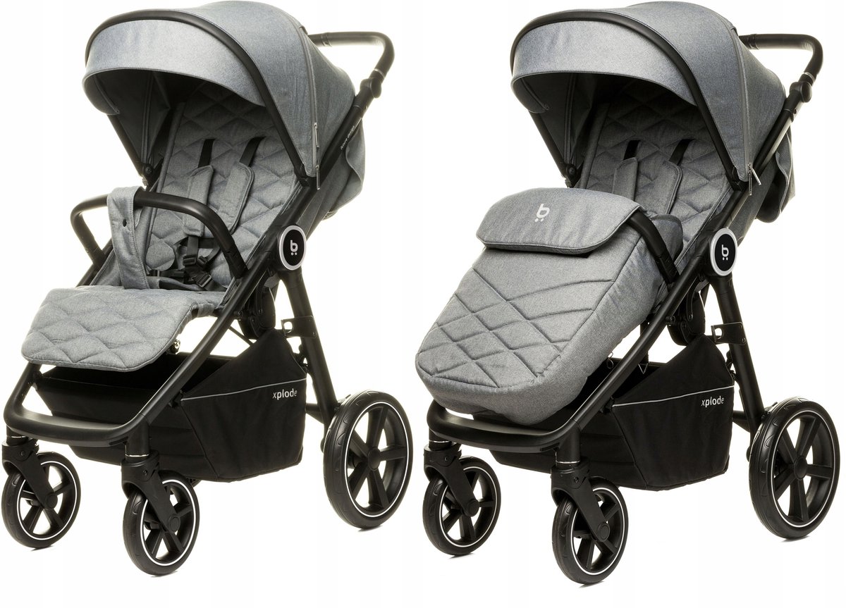 Future Design Xplode Lite Kinderwagen - Seal Grey