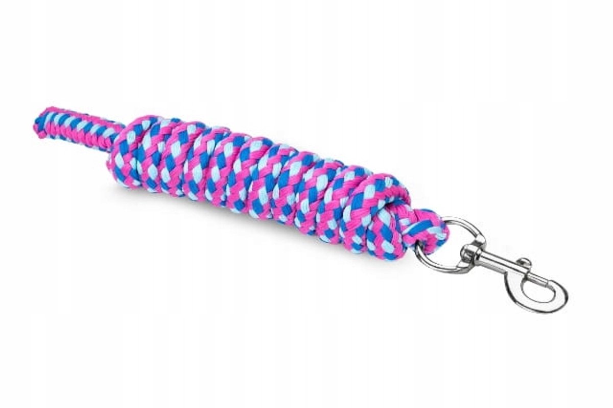 START Soft Paardenlijn 2m Blauw/Roze - Zacht & Duurzaam
