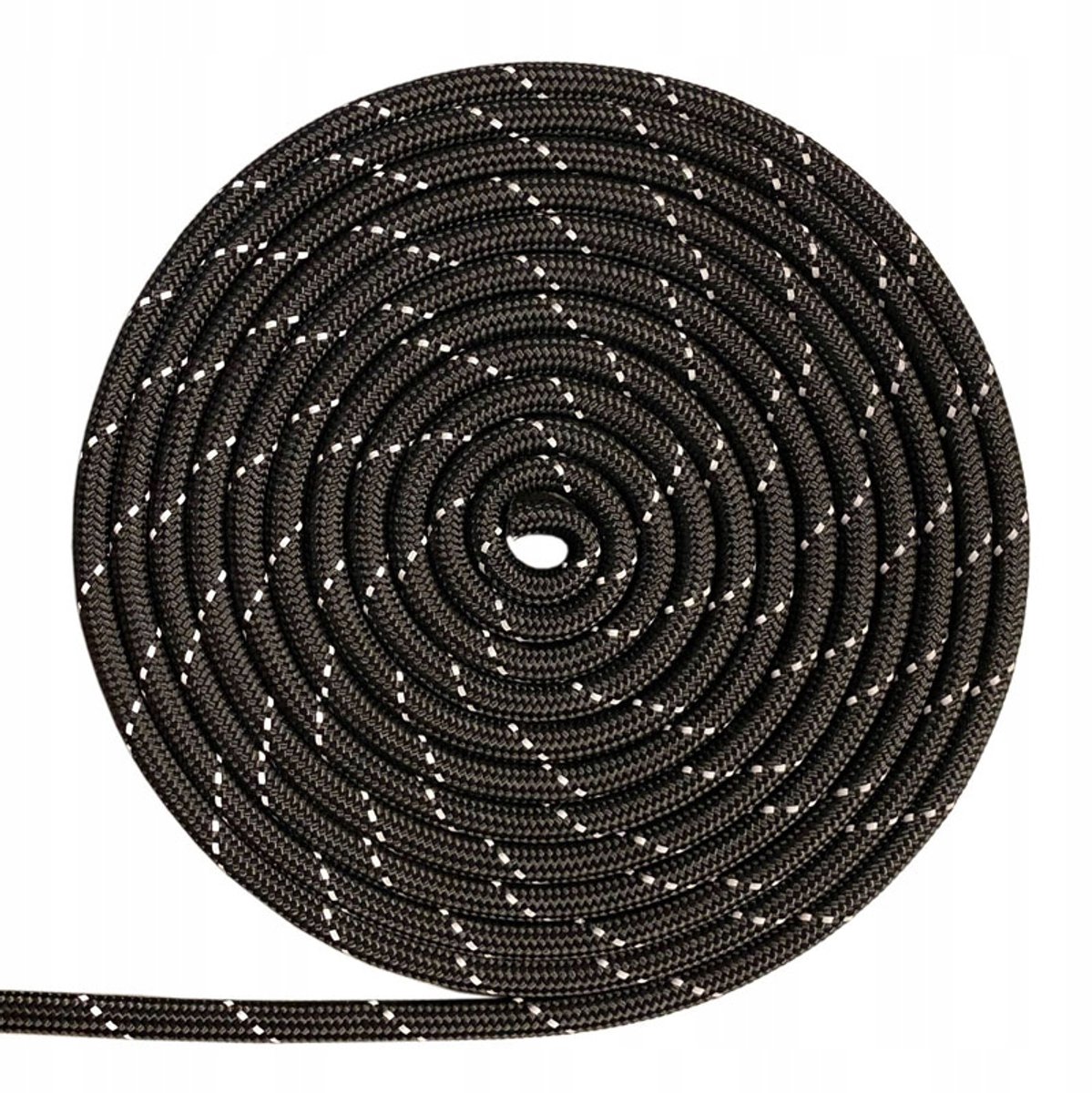 Zefir Vision Zwarte Boottouw 10mm met Reflecterende Band - 05189