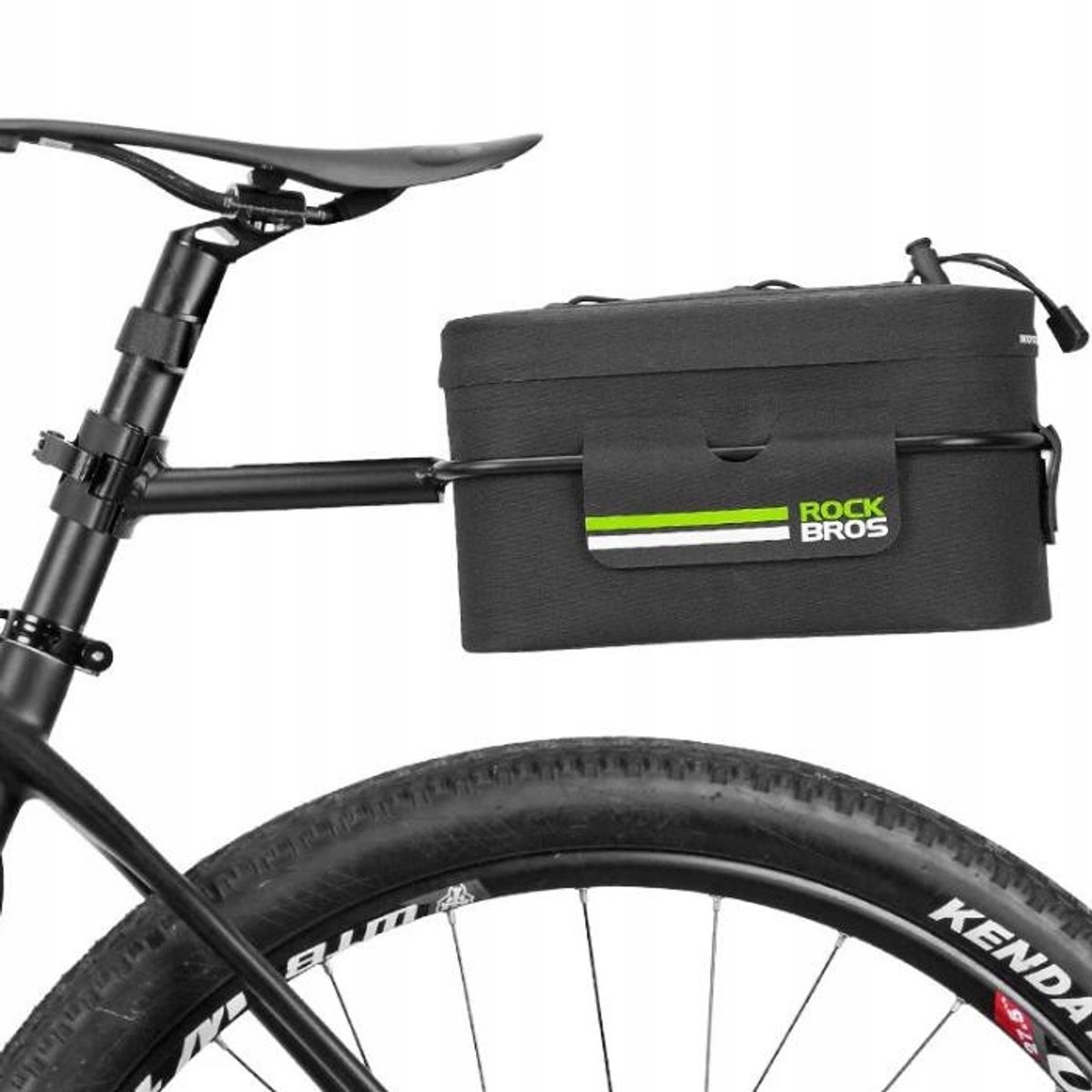 Rockbros AS-080 Waterdichte Fietstas Onder Zadel - Zwart (6L)