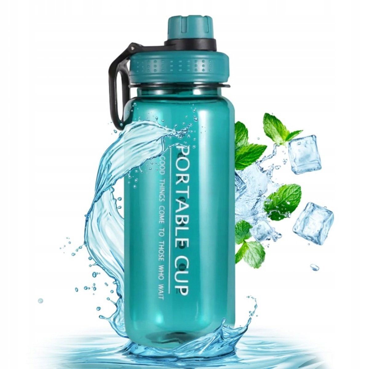 Sport Bidon 600ml Blauw - Lichtgewicht Waterfles voor Fitness