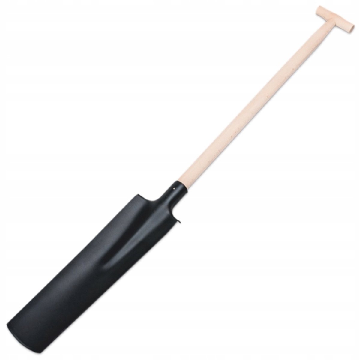 Stevige Schop met Houten T-greep - 142 cm