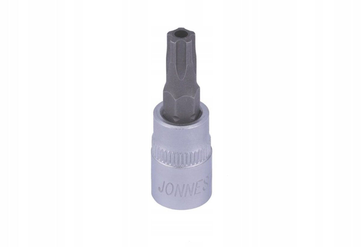 Jonnesway Torx Bit TS25 met Gat, 1/4" Dop 37mm