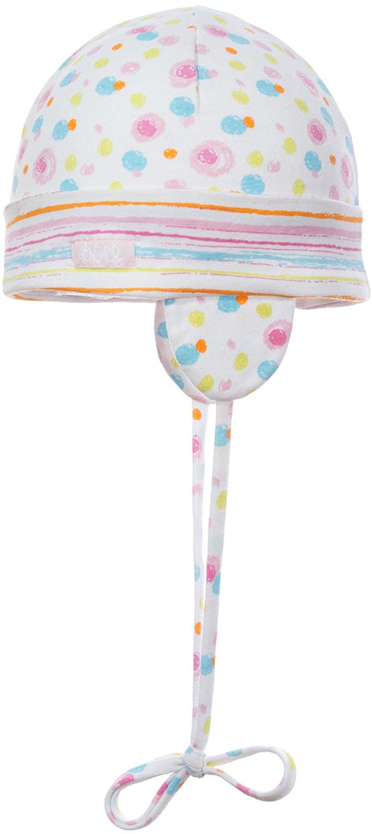 Doll Jersey Gebreide Muts met Strik, Maat 45