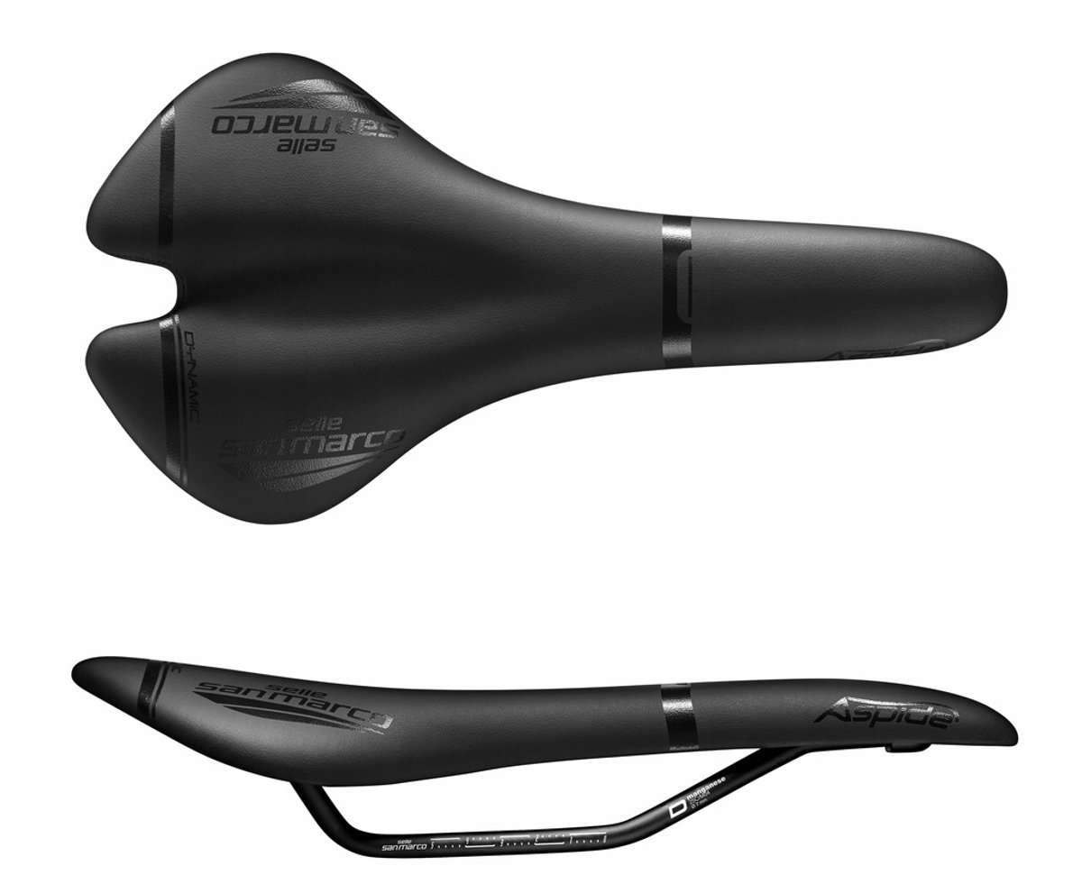 San Marco Aspide Dynamic Wide Zwart Fietszadel