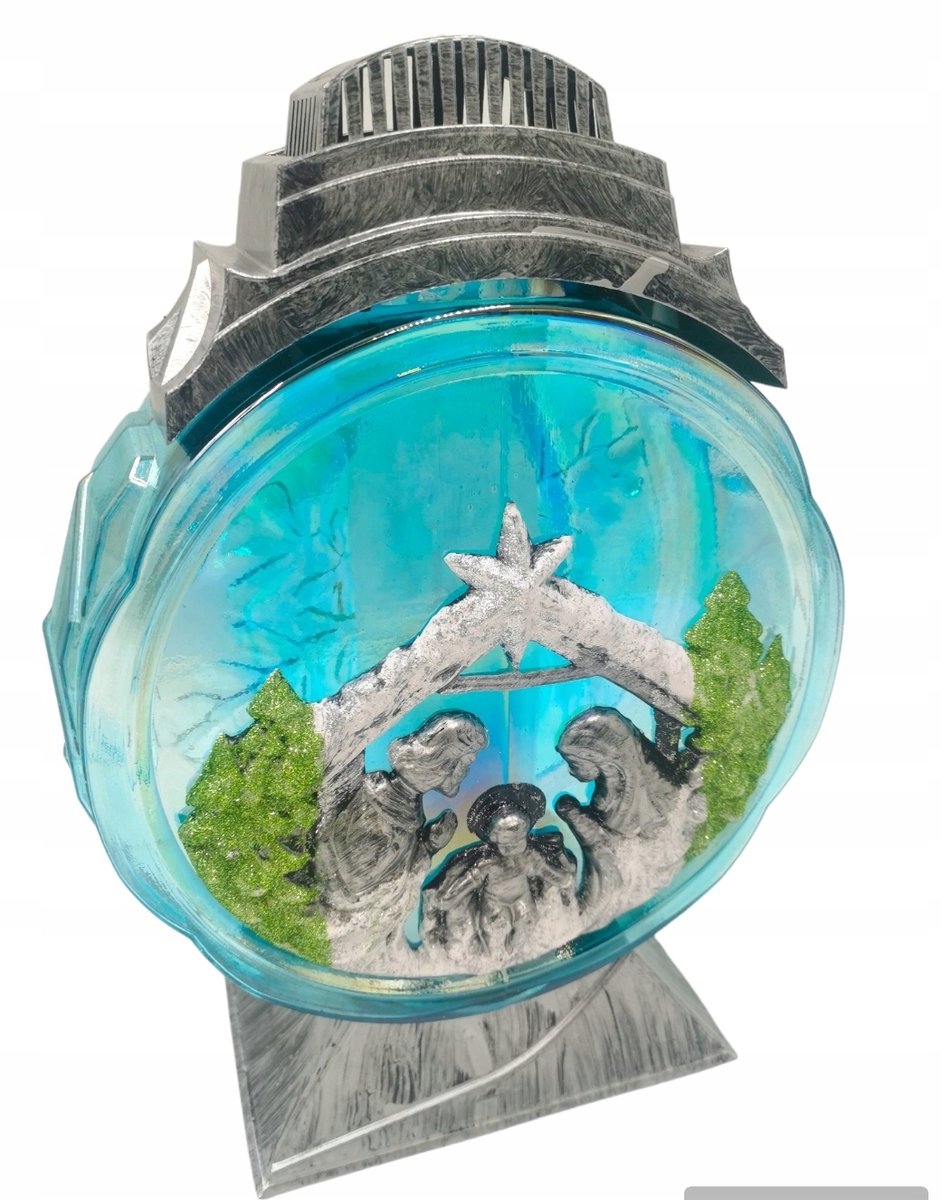Kerstmis Graflicht Blauwe Kerstboom Kerstmis Decoratie 34cm