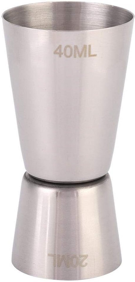 Dubbele Cocktail Jigger RVS Maatbeker voor Mixdrankjes en Bars