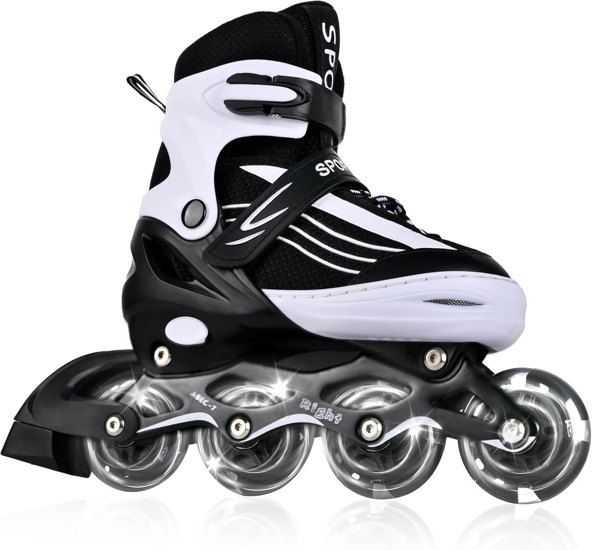 Verstelbare inline skates voor kinderen en volwassenen - Rolschaatsen voor binnen en buiten