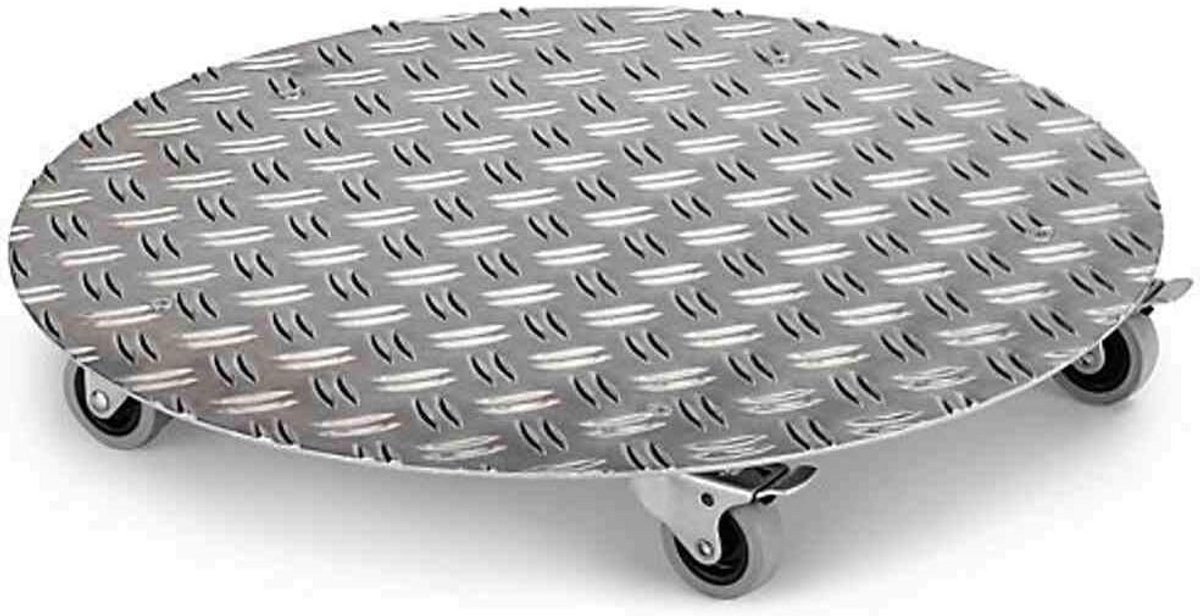 Plantenroller Aluminium Rond 30 cm voor Tuinhuisjes en Terrassen