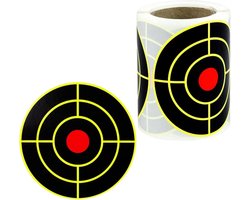 Reactieve Doelstickers Met Splatter Effect Zelfklevende Doelplaten Voor Trainingsdoelen Duel Tree System Metaal Pistool Schietsport Verstelbare Doelhouders