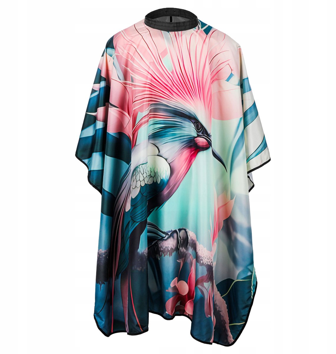 Poniks Hood Professionele capuchon met kleurrijke vogelprint