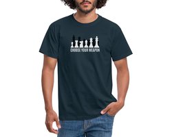 Schaak Choose Your Weapon T-Shirt Heren