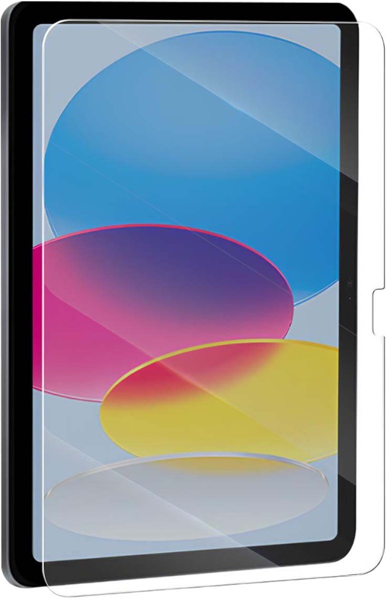 Eiger Tempered Glass Geschikt voor Apple iPad 10.9 (2022) / iPad 11 (2025) / Air 11 (2024/2025) - Screen Protector Case Friendly