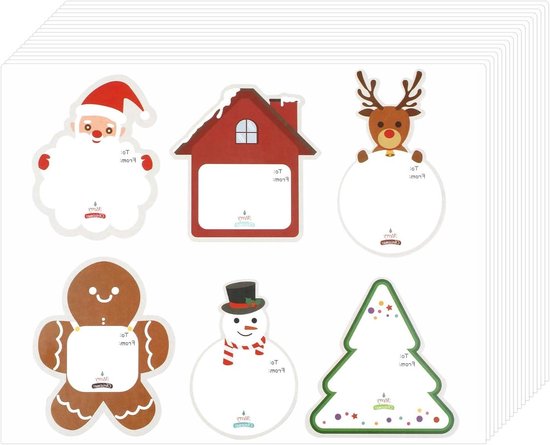 Naamstickers Cadeau 'Welkom Sint & Piet' - Zorg voor Party online