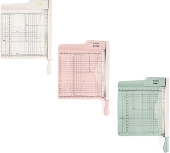 Vaessen Creative Coupe-papier guillotine 30cm Blanc cassé