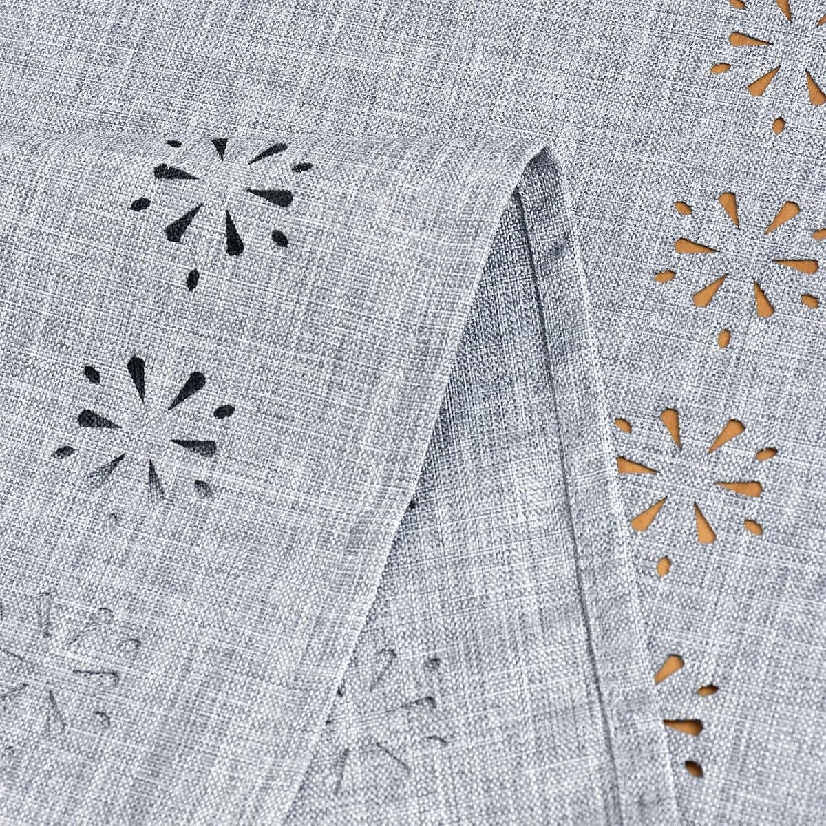 Tafelrunner Grijs Linnen 32x180 cm Modern en Boho Chic voor Keuken, Diner en Feesten