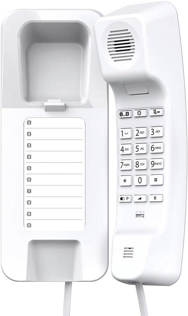 Vast Bedrade Telefoon met Sneltoetsen en LED Bellenindicator