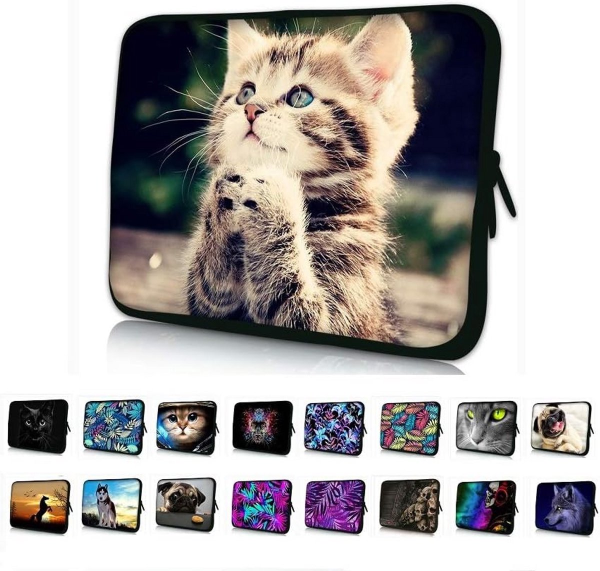 Waterdichte Neopreen Laptophoes voor 13-13,3 Inch - Stevige Bescherming