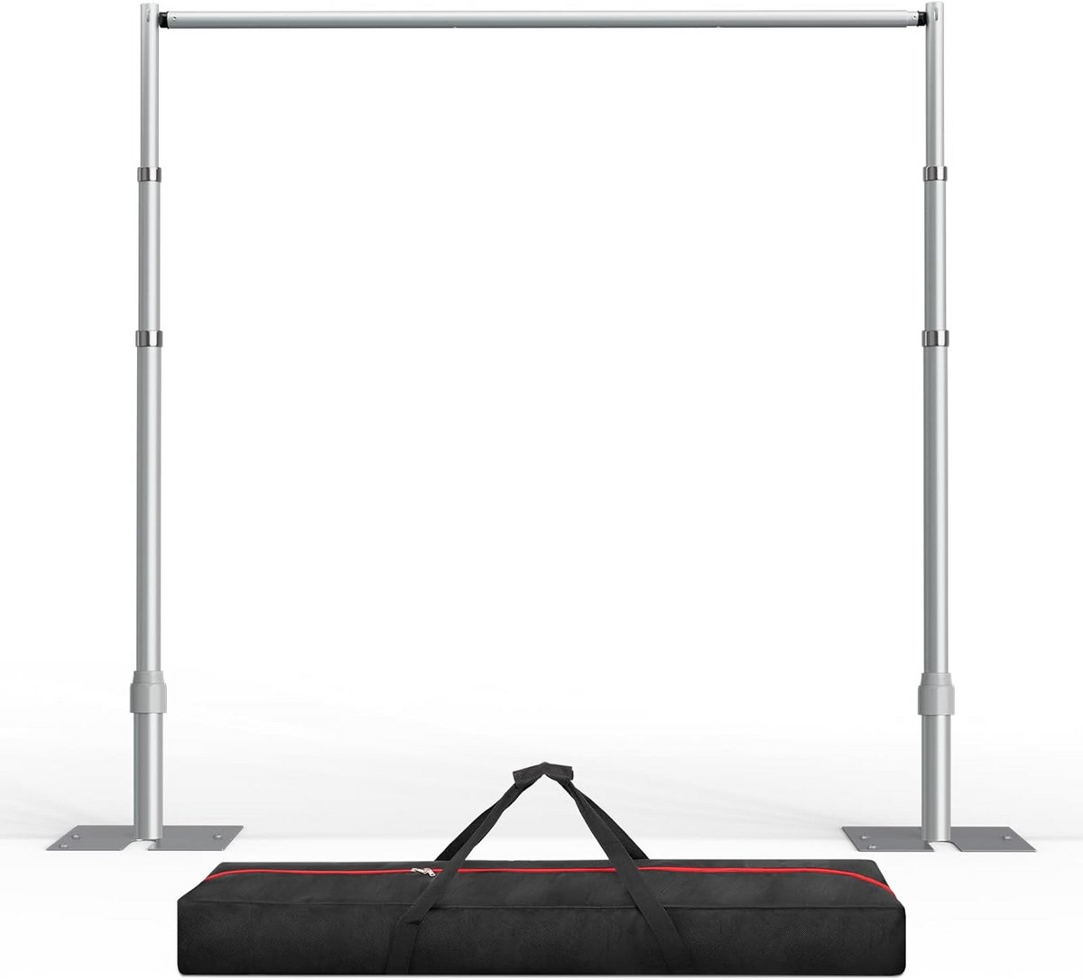 Verstelbare Achtergrondstandaard Kit voor Studio en Evenementen 3,6 x 3 m