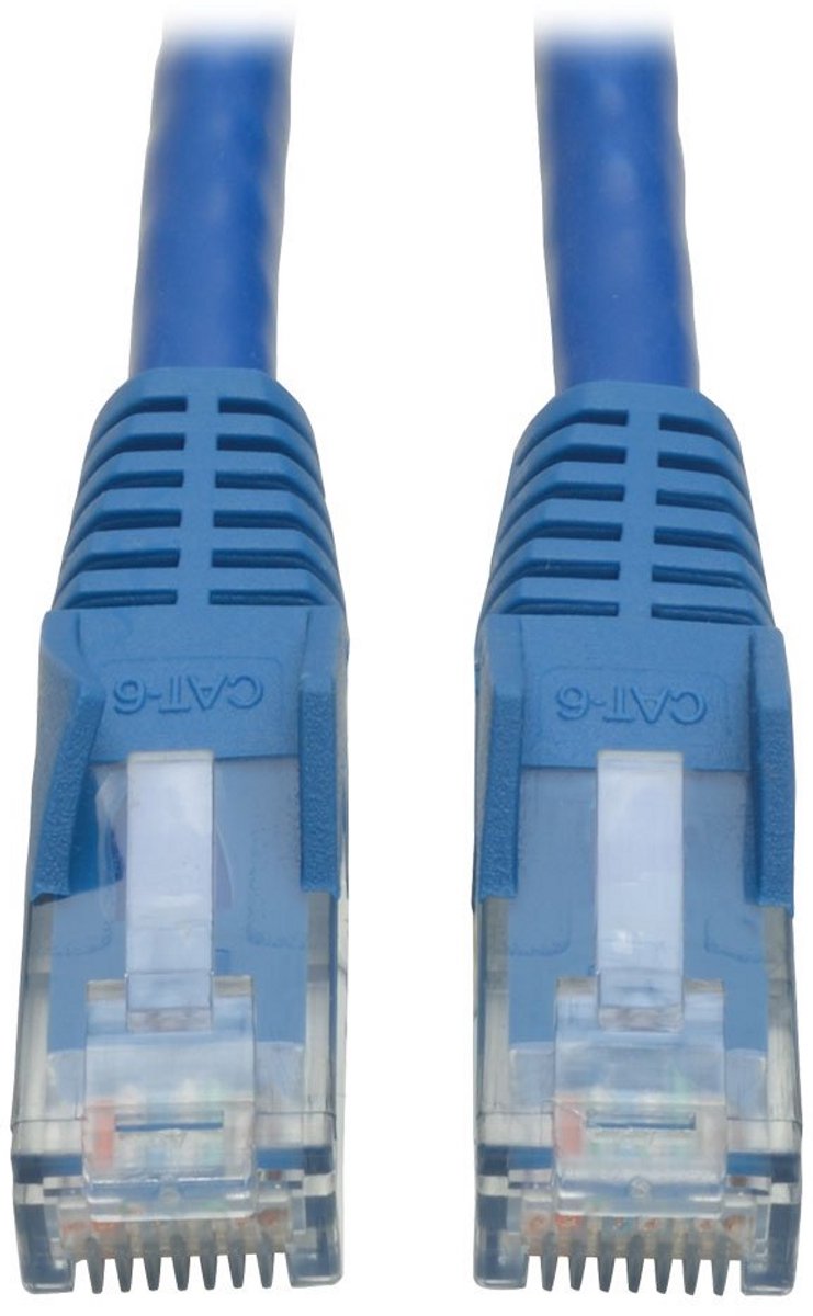 Cat6 Gigabit Ethernetkabel UTP Haakloos Blauw 4,27m