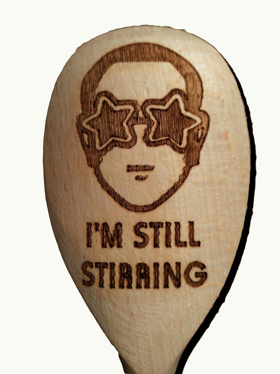 Houten Keukenschep met Sterontwerp - Origineel Cadeau