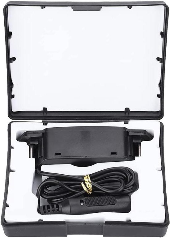 Alnicov Witte Sound Hole Magnetische Pickup met Tone Volume Knoppen voor 6 String Folk Akoestische of Elektrische Gitaar