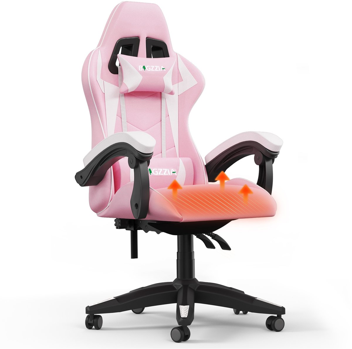 BIGZZIA Gaming stoel Met verwarming - (EAN: 9331727091349) - BIGZZIA - €119,99