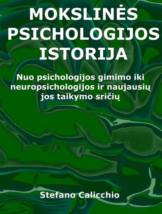 Mokslinės psichologijos istorija - cover
