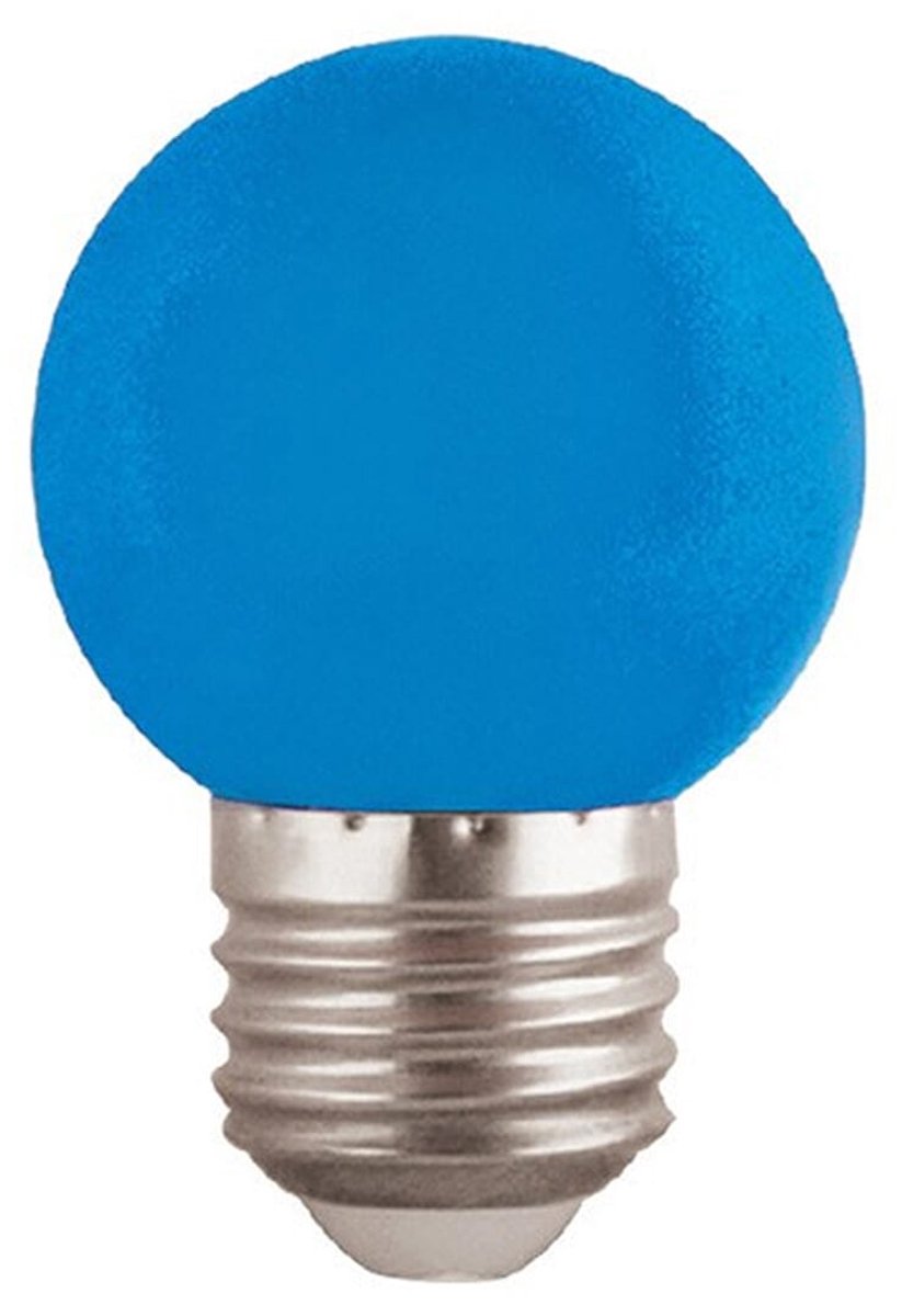 VITO LED Lamp G45 E27 - 2W (vervangt 15W) - 120lm - Blauw Licht - 180-240V - Flikkervrij - Energiezuinig
